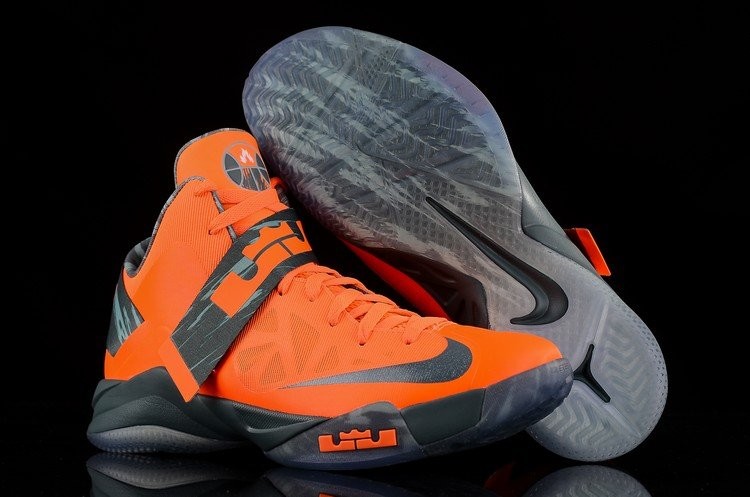 Lebron soldier 6 orange hot sale