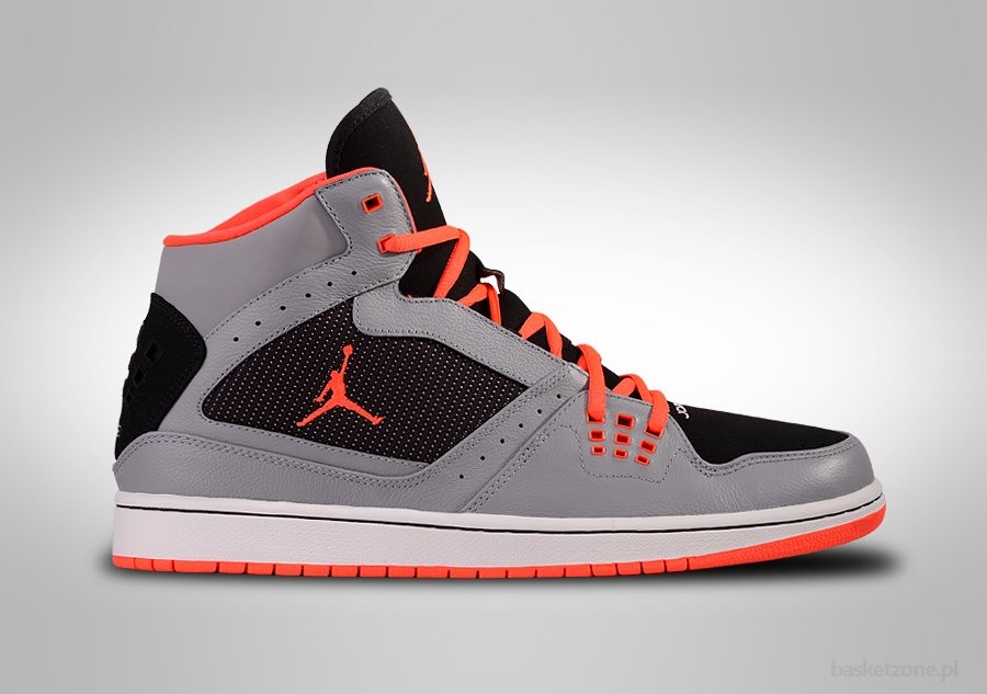 NIKE AIR JORDAN 1 FLIGHT STEALTH BRIGHT CRIMSON BLACK