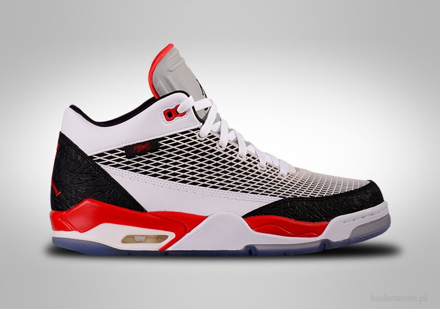 NIKE AIR JORDAN FLTCLB 80's WHITE FIRE RED