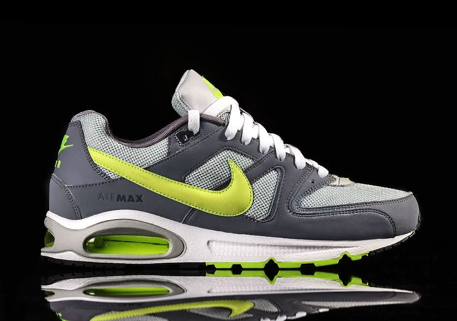 NIKE AIR MAX COMMAND GREY ELECTRIC YELLOW