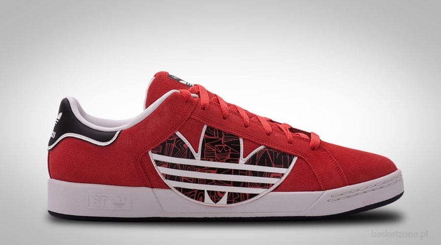 ADIDAS ORIGINALS 80 DEEP RED TREFOIL ST